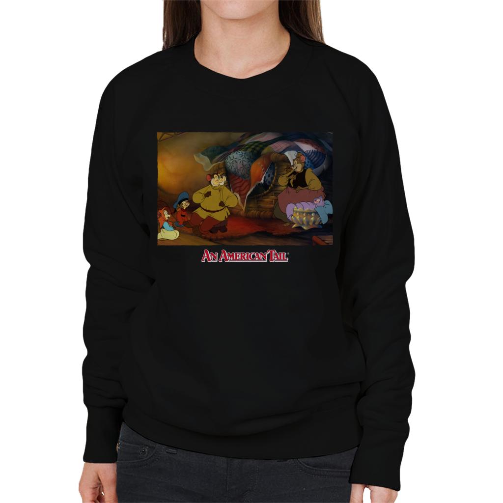 An American Tail Papa Tells A Story Women's Sweatshirt-ALL + EVERY