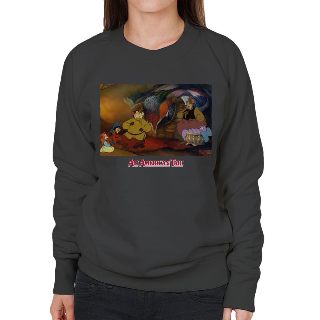 An American Tail Papa Tells A Story Women's Sweatshirt-ALL + EVERY