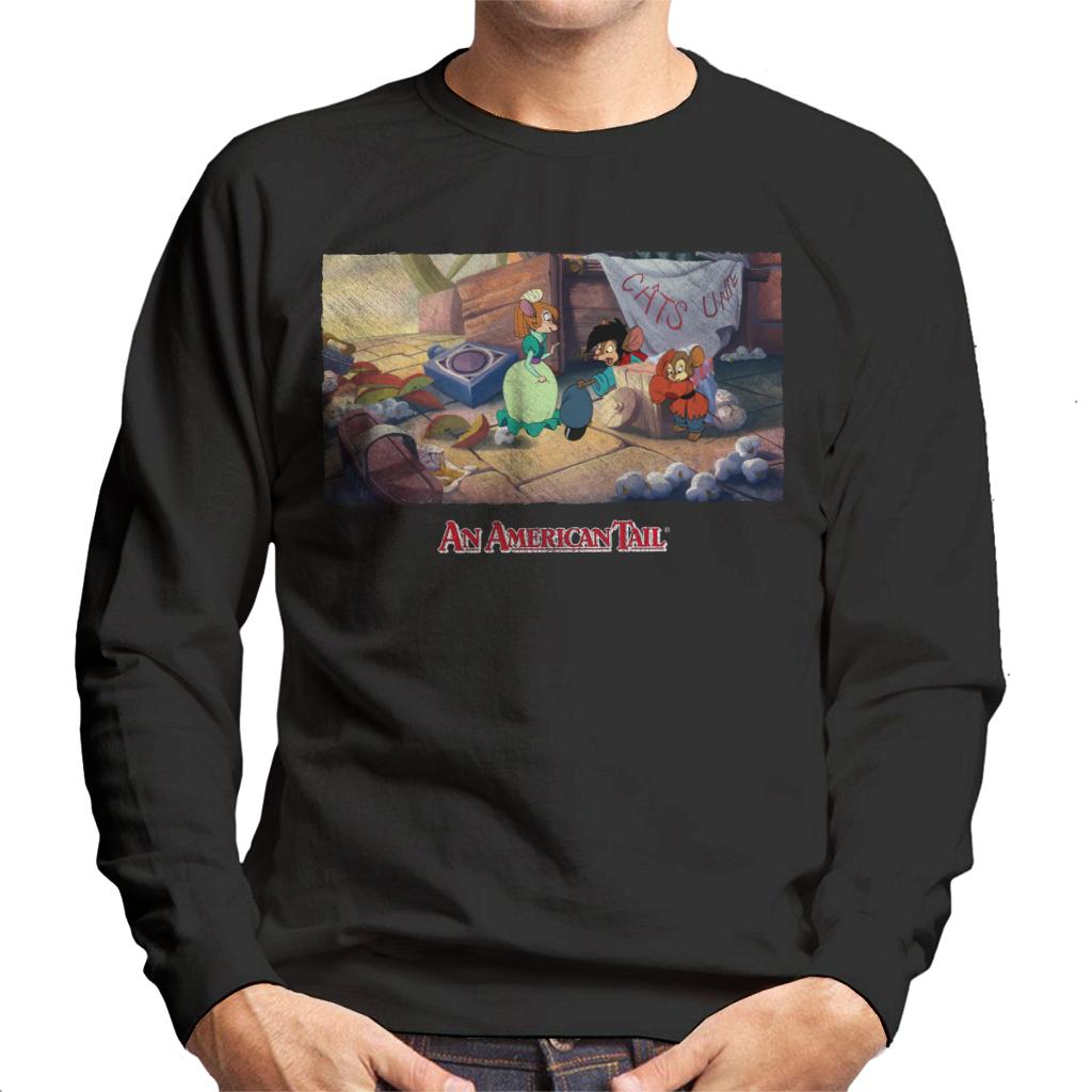 An American Tail Bridget Gives Fievel A Home Men's Sweatshirt-ALL + EVERY