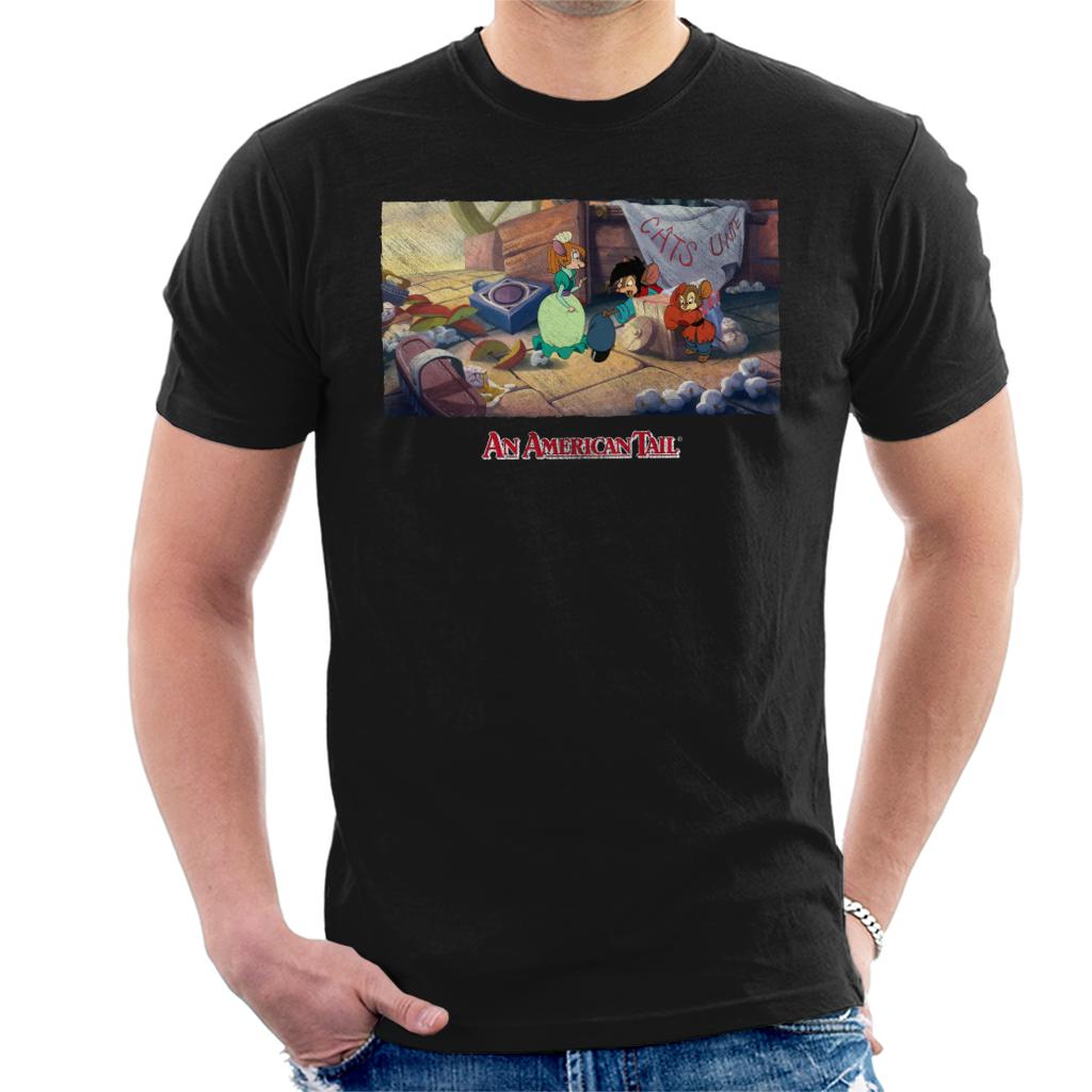 An American Tail Bridget Gives Fievel A Home Men's T-Shirt-ALL + EVERY