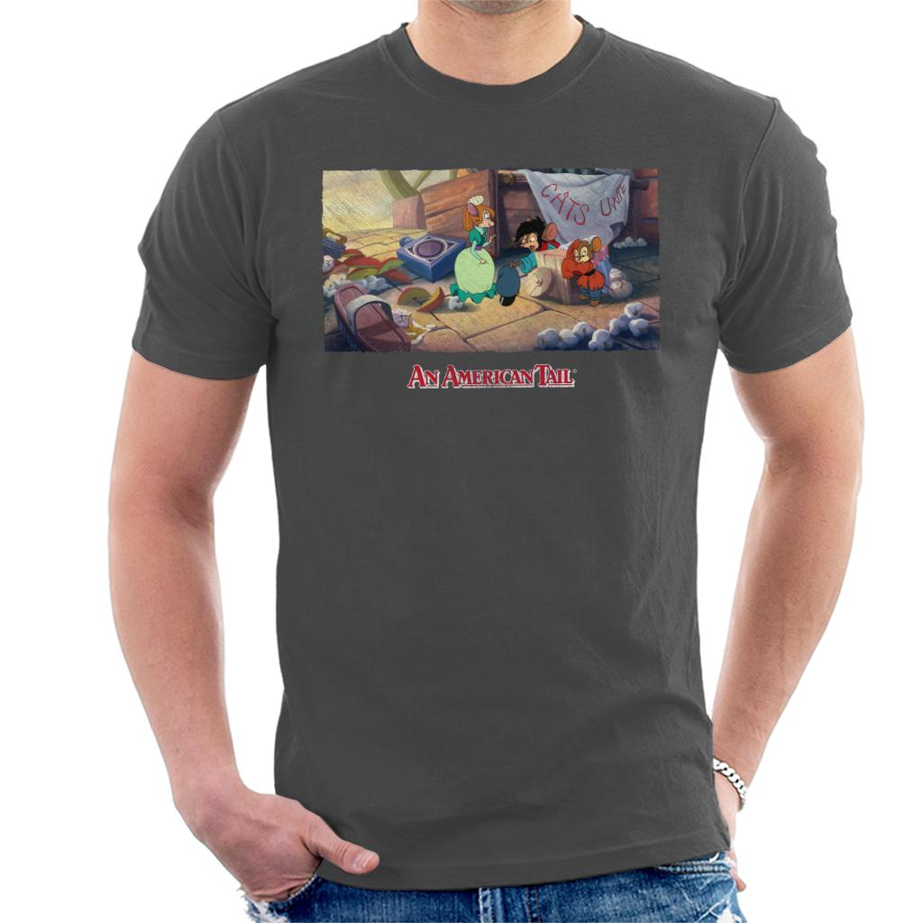 An American Tail Bridget Gives Fievel A Home Men's T-Shirt-ALL + EVERY