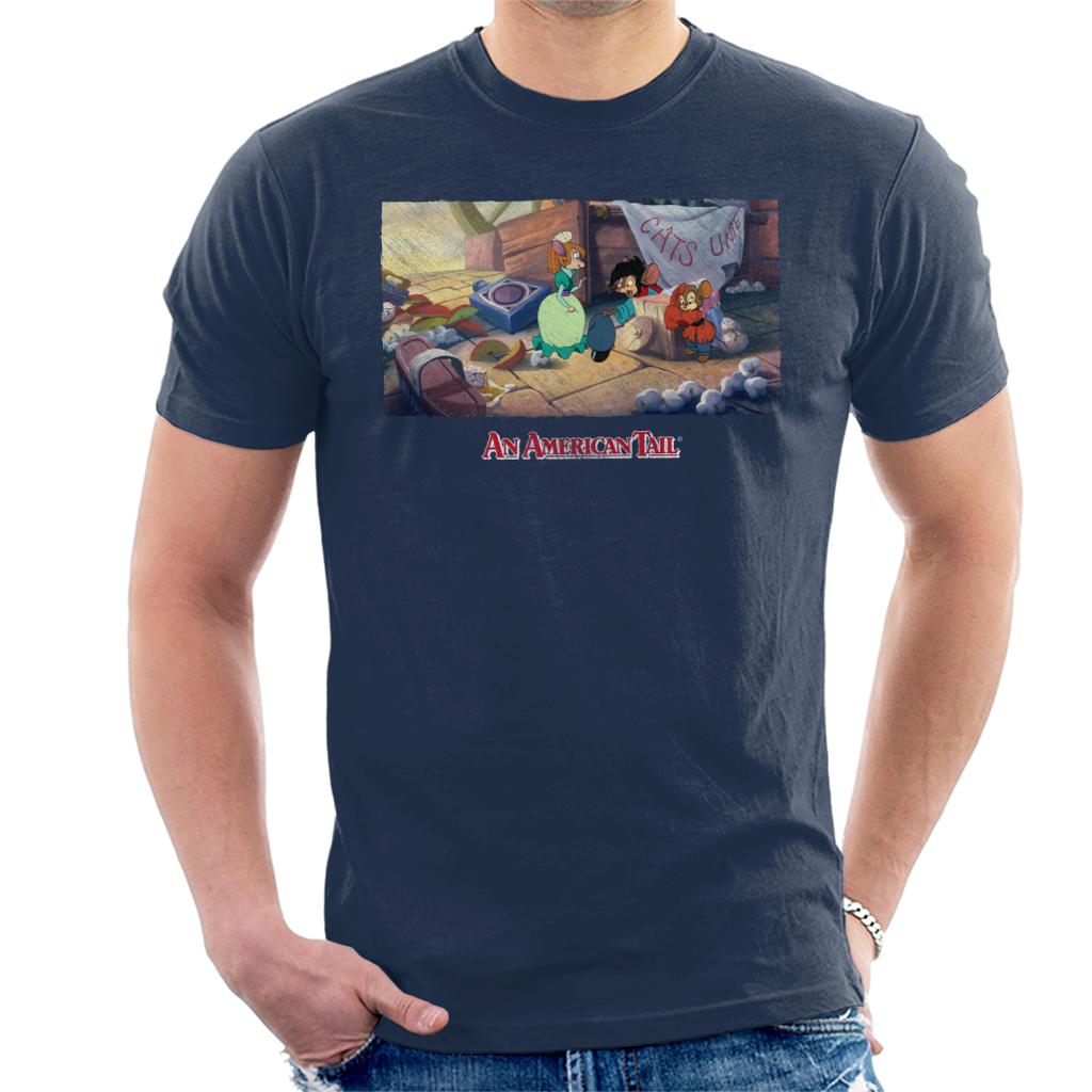 An American Tail Bridget Gives Fievel A Home Men's T-Shirt-ALL + EVERY