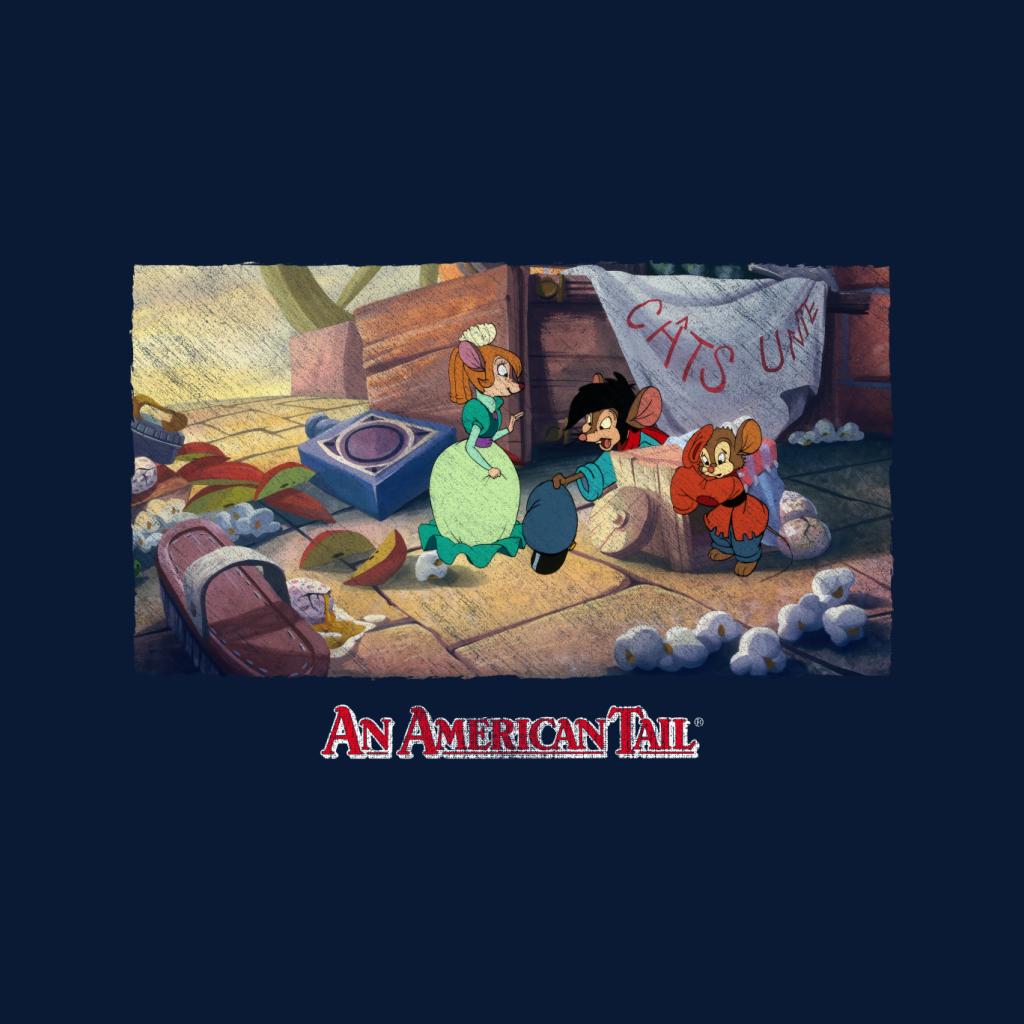 An American Tail Bridget Gives Fievel A Home Men's T-Shirt-ALL + EVERY