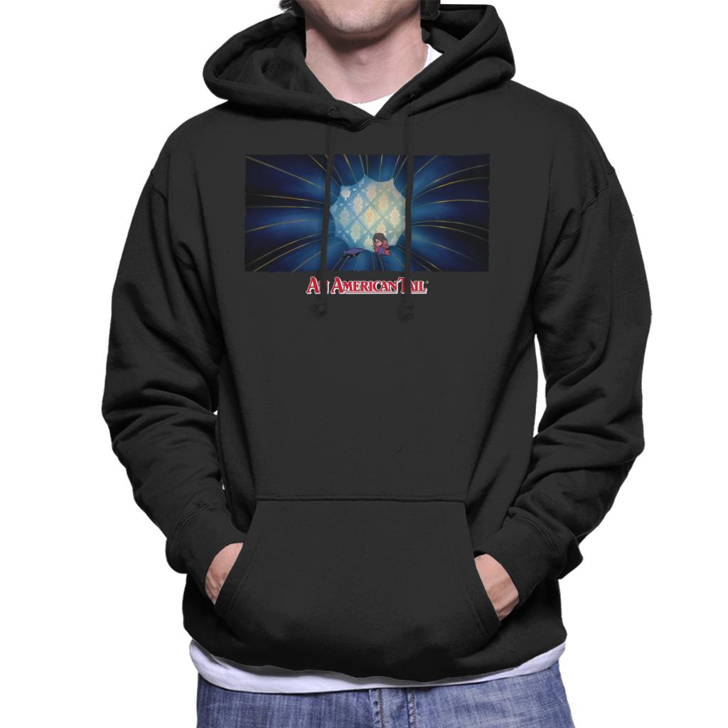 An American Tail Fievel Sobbing Men's Hooded Sweatshirt-ALL + EVERY