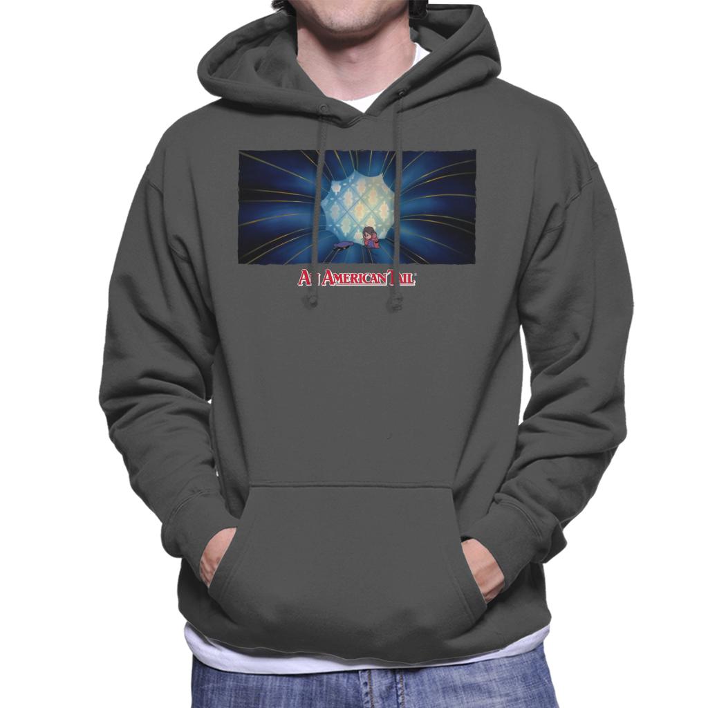 An American Tail Fievel Sobbing Men's Hooded Sweatshirt-ALL + EVERY