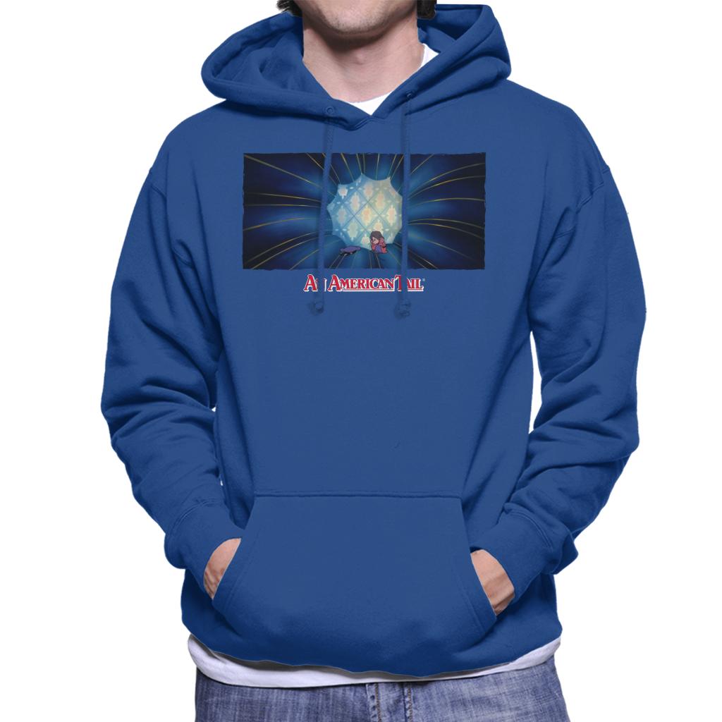 An American Tail Fievel Sobbing Men's Hooded Sweatshirt-ALL + EVERY