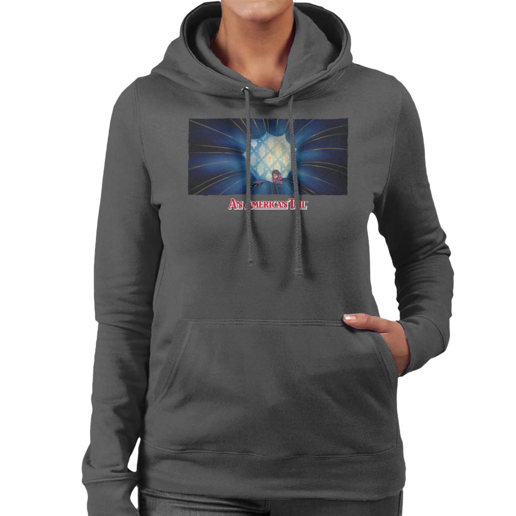 An American Tail Fievel Sobbing Women's Hooded Sweatshirt-ALL + EVERY