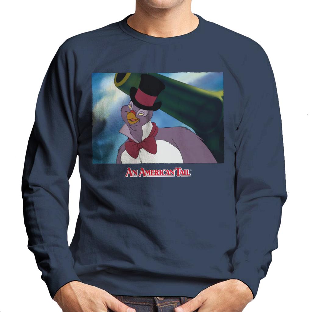 An American Tail Henri Men's Sweatshirt-ALL + EVERY