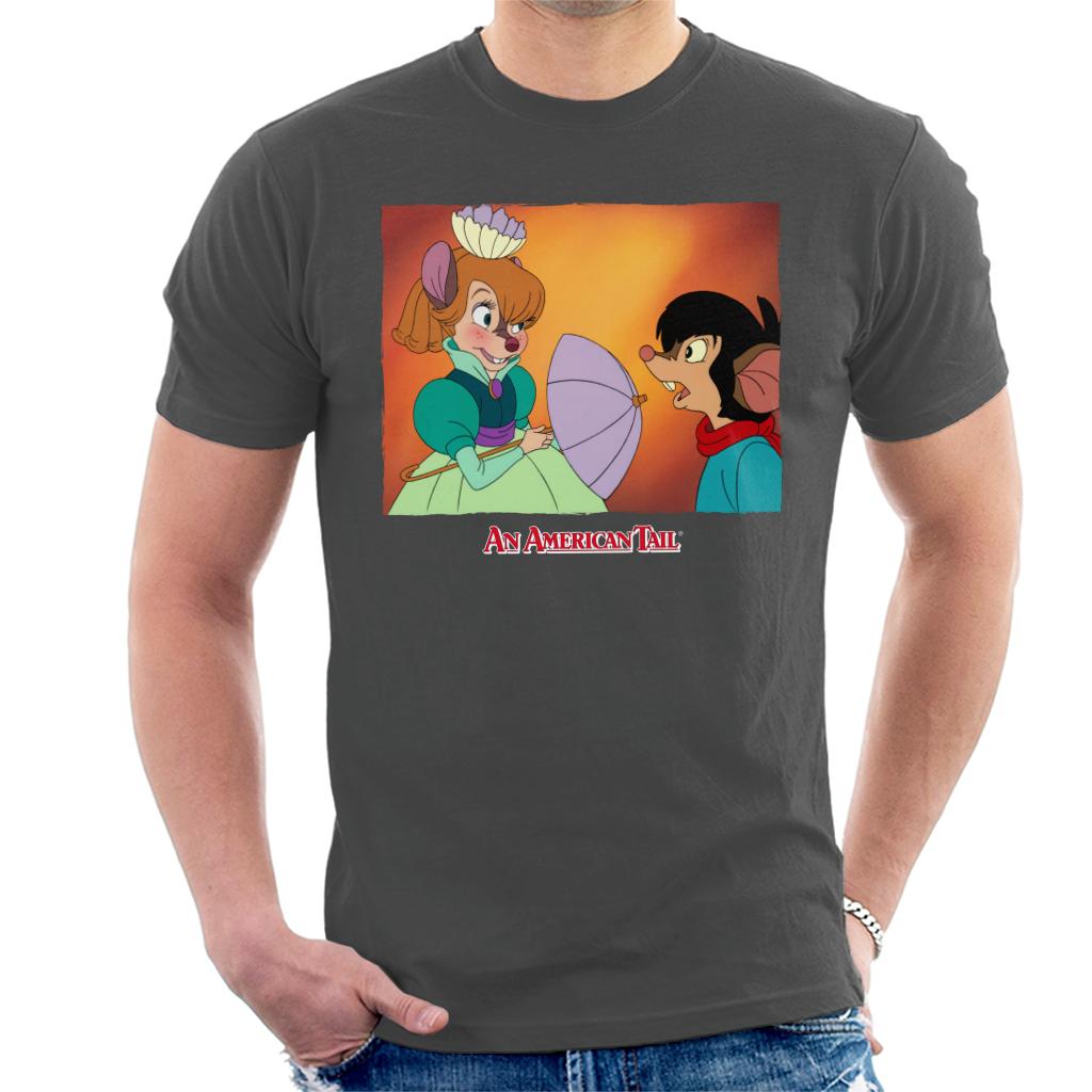 An American Tail Bridget Blushing Men's T-Shirt-ALL + EVERY