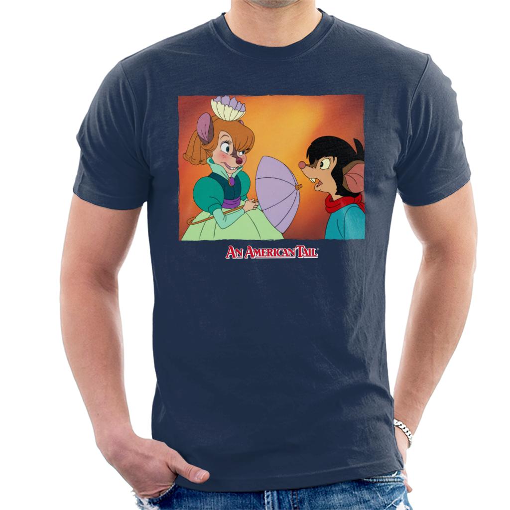 An American Tail Bridget Blushing Men's T-Shirt-ALL + EVERY