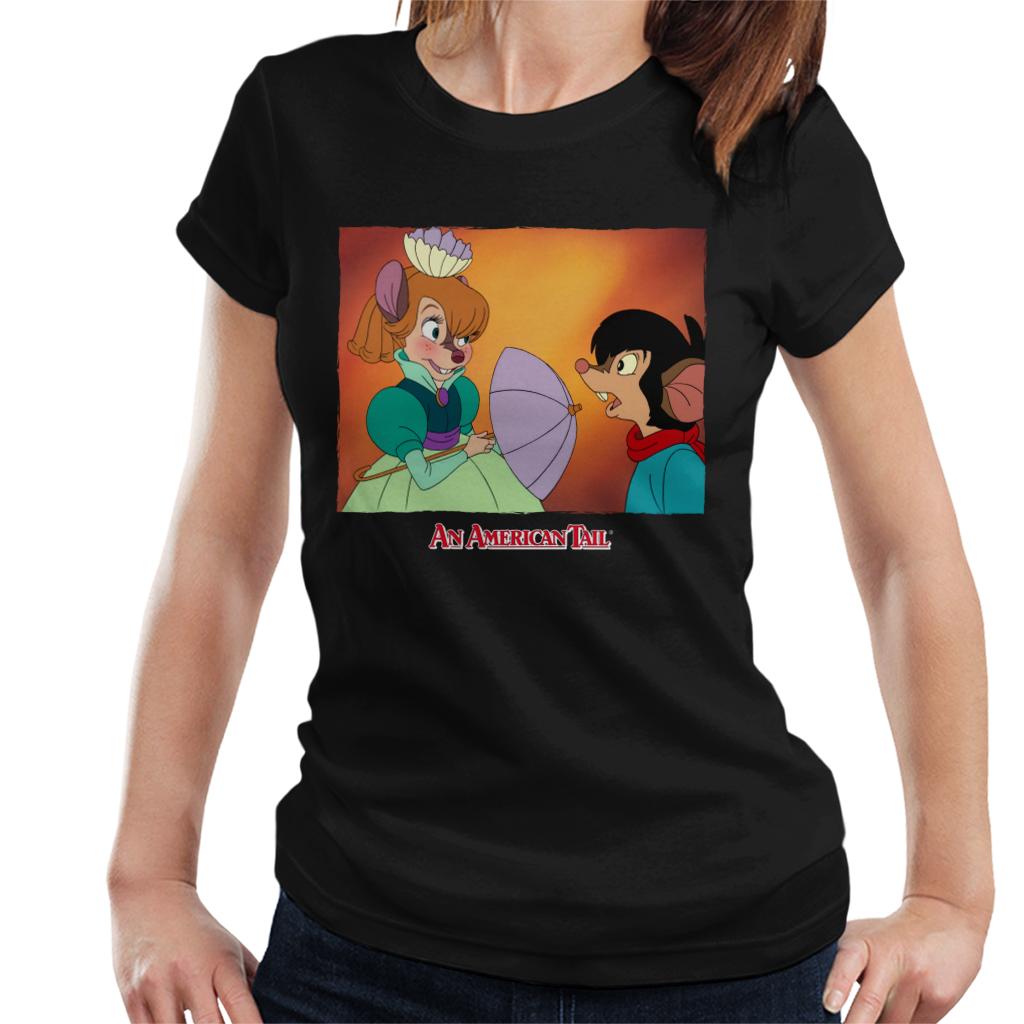 An American Tail Bridget Blushing Women's T-Shirt-ALL + EVERY