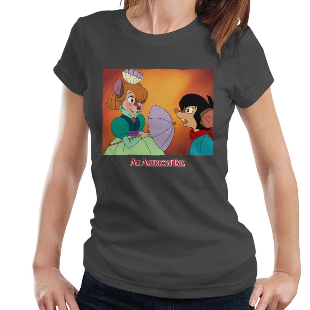 An American Tail Bridget Blushing Women's T-Shirt-ALL + EVERY