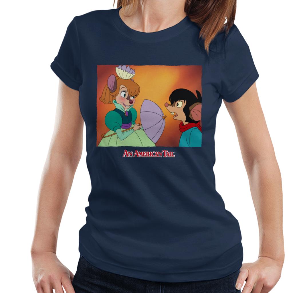 An American Tail Bridget Blushing Women's T-Shirt-ALL + EVERY