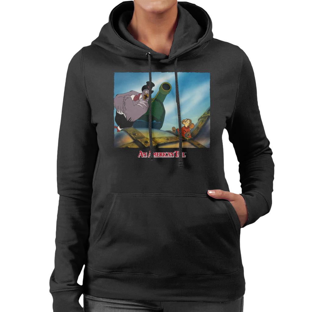 An American Tail Henri Give Fievel Hope Women's Hooded Sweatshirt-ALL + EVERY