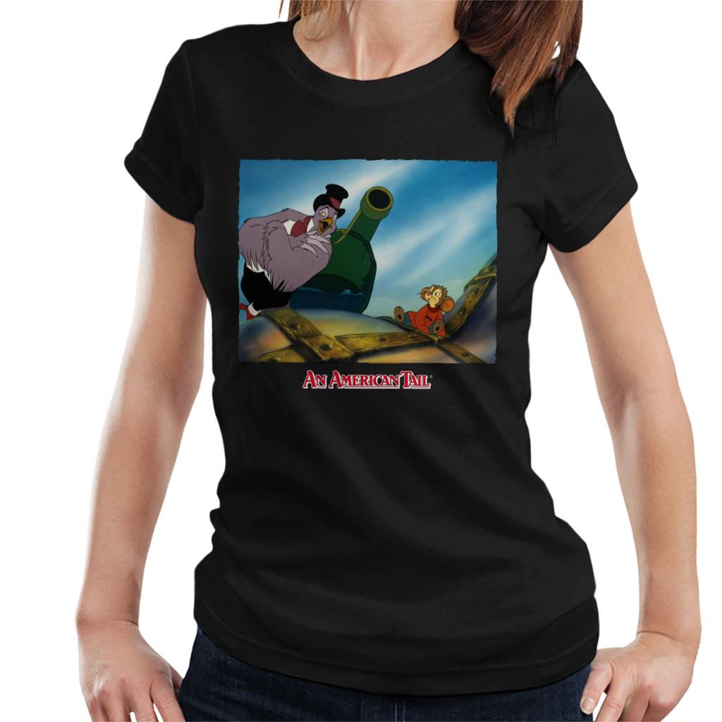 An American Tail Henri Give Fievel Hope Women's T-Shirt-ALL + EVERY