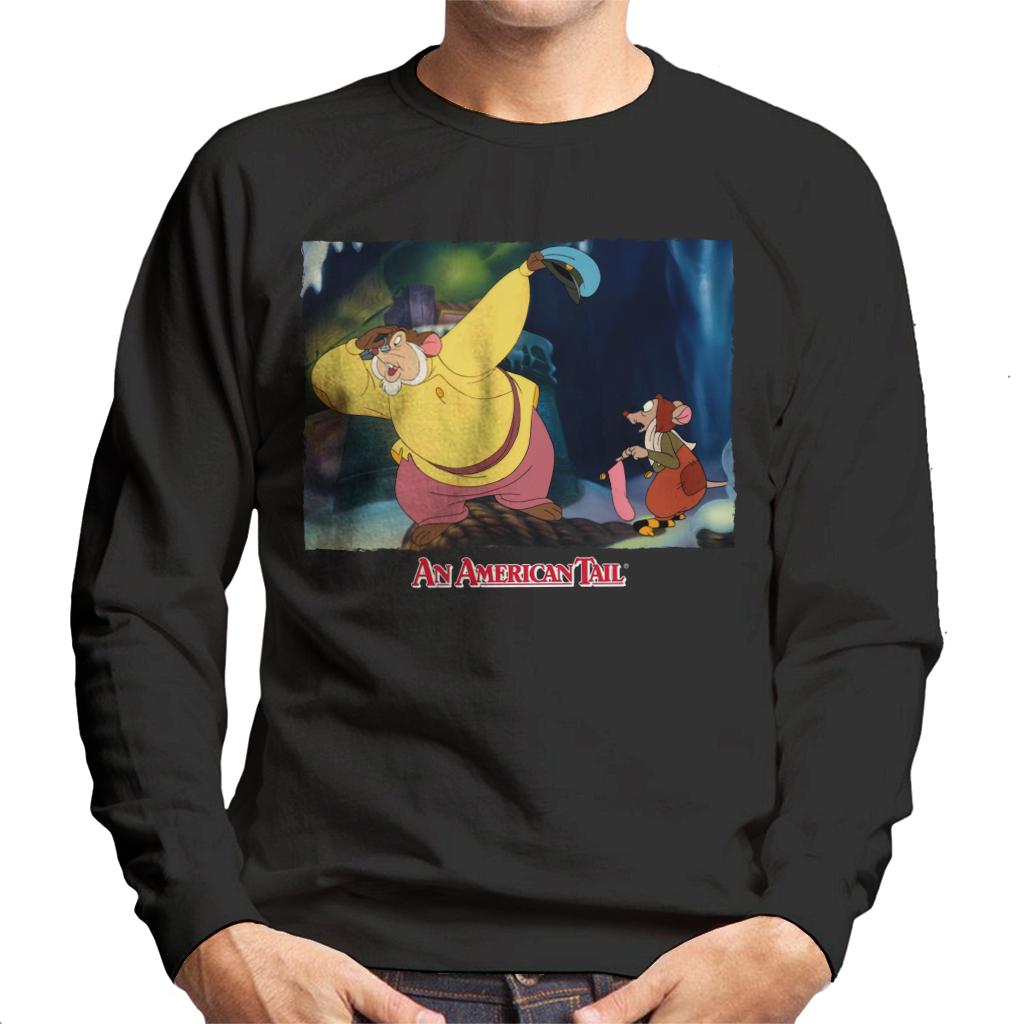 An American Tail Papa Searching Men's Sweatshirt-ALL + EVERY