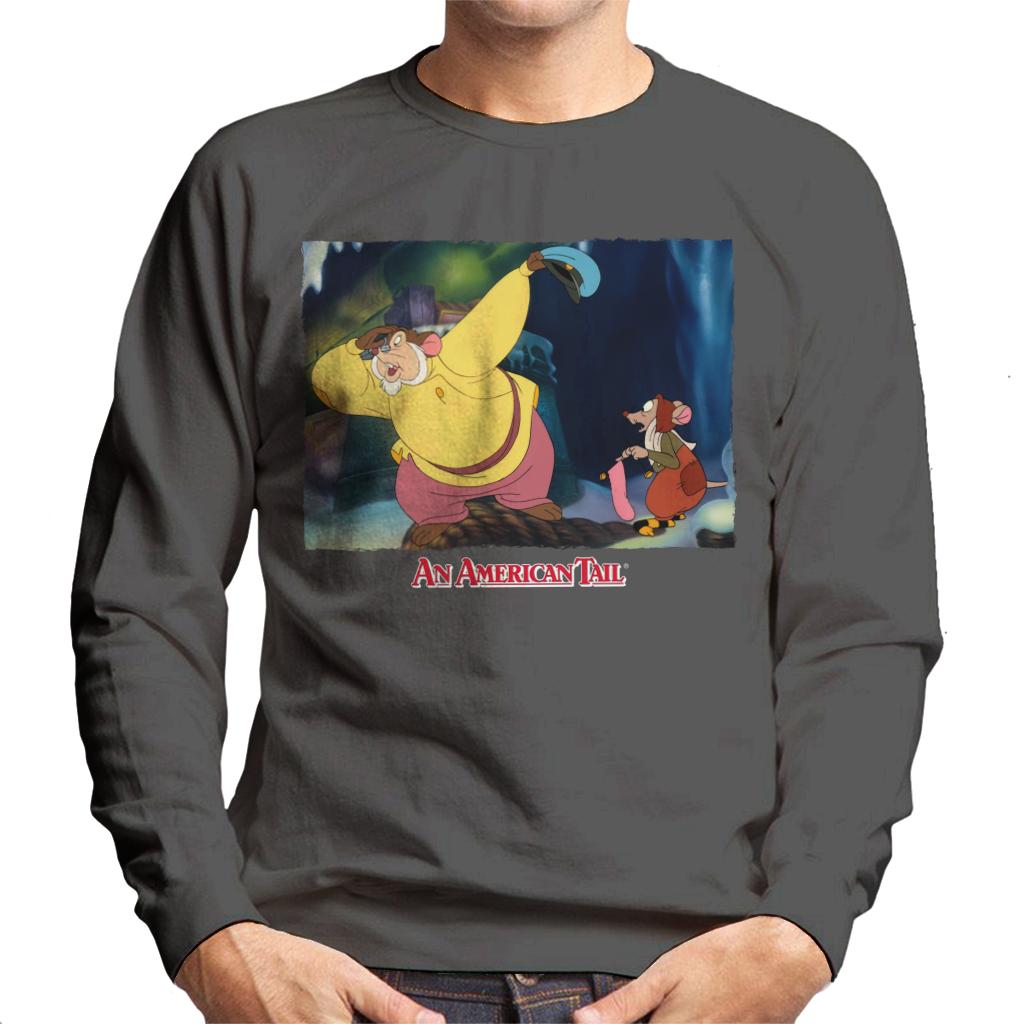 An American Tail Papa Searching Men's Sweatshirt-ALL + EVERY