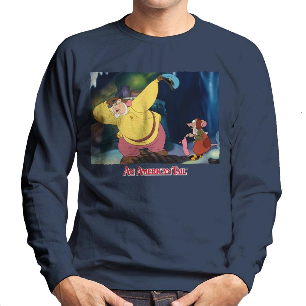 An American Tail Papa Searching Men's Sweatshirt-ALL + EVERY