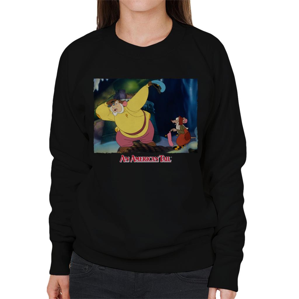 An American Tail Papa Searching Women's Sweatshirt-ALL + EVERY