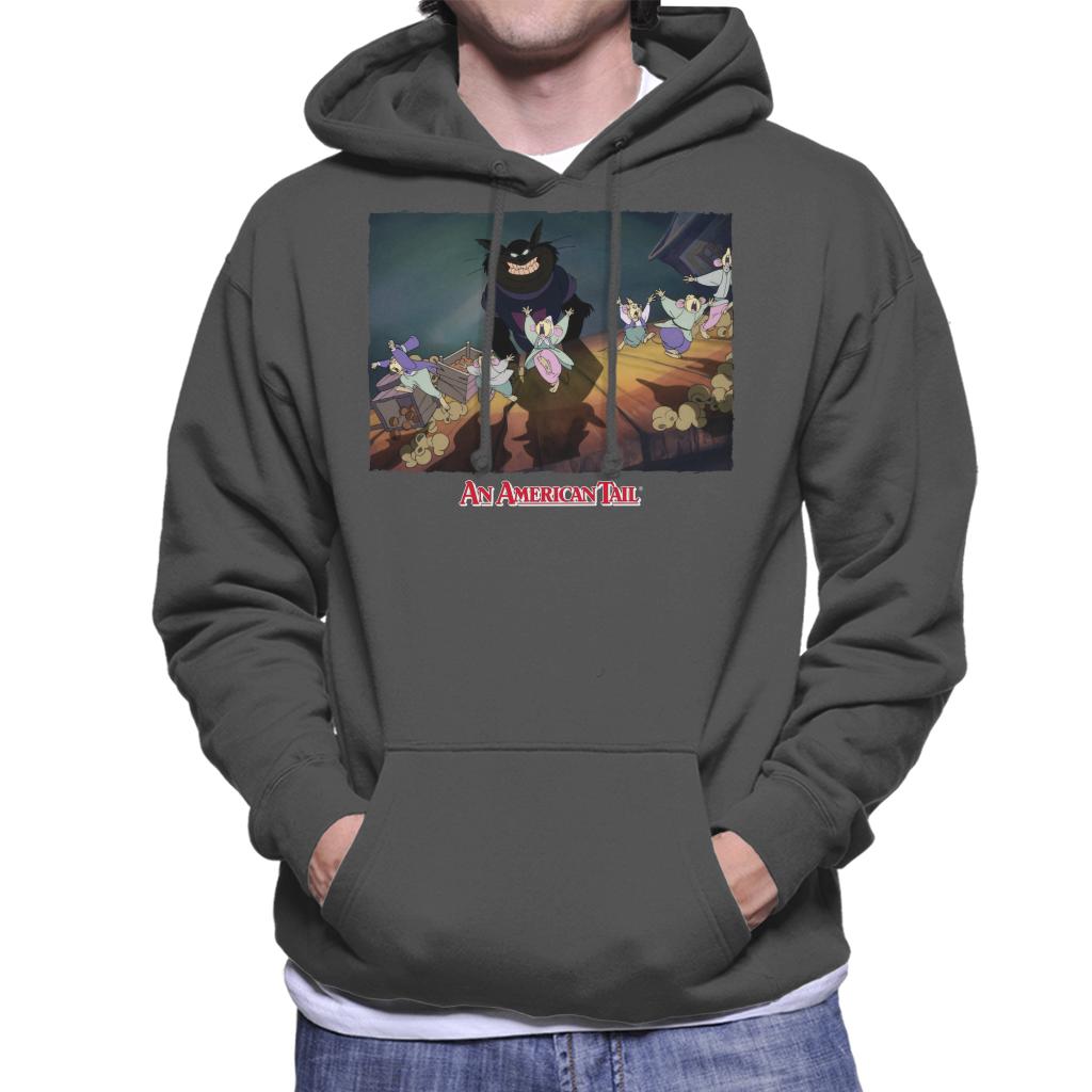 An American Tail Cossack Cats Looming Men's Hooded Sweatshirt-ALL + EVERY