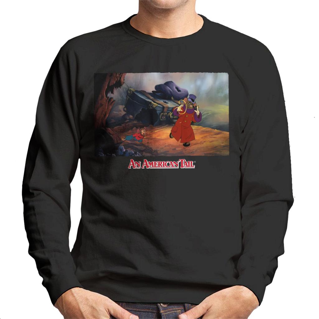 An American Tail Fieval And Warren T Rat Men's Sweatshirt-ALL + EVERY