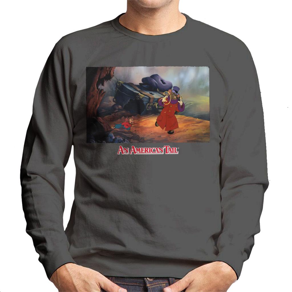 An American Tail Fieval And Warren T Rat Men's Sweatshirt-ALL + EVERY