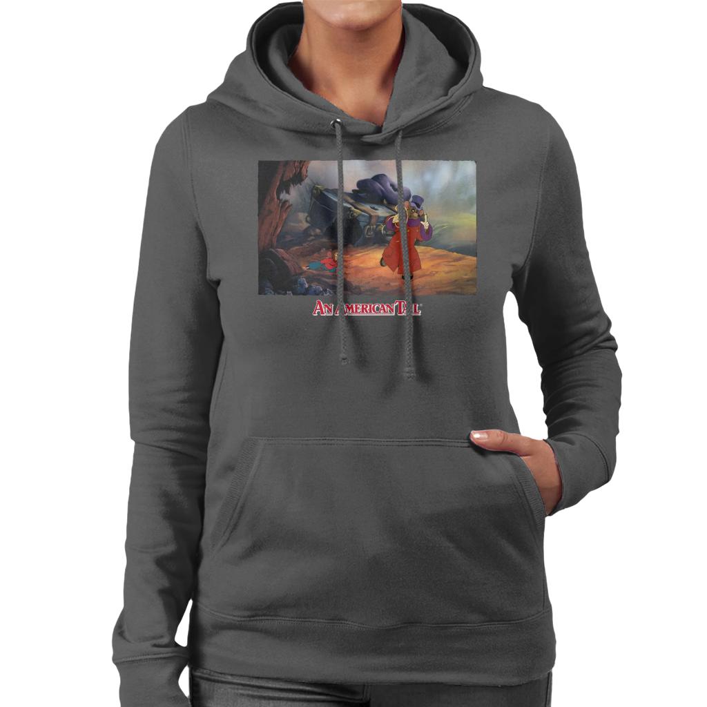 An American Tail Fieval And Warren T Rat Women's Hooded Sweatshirt-ALL + EVERY