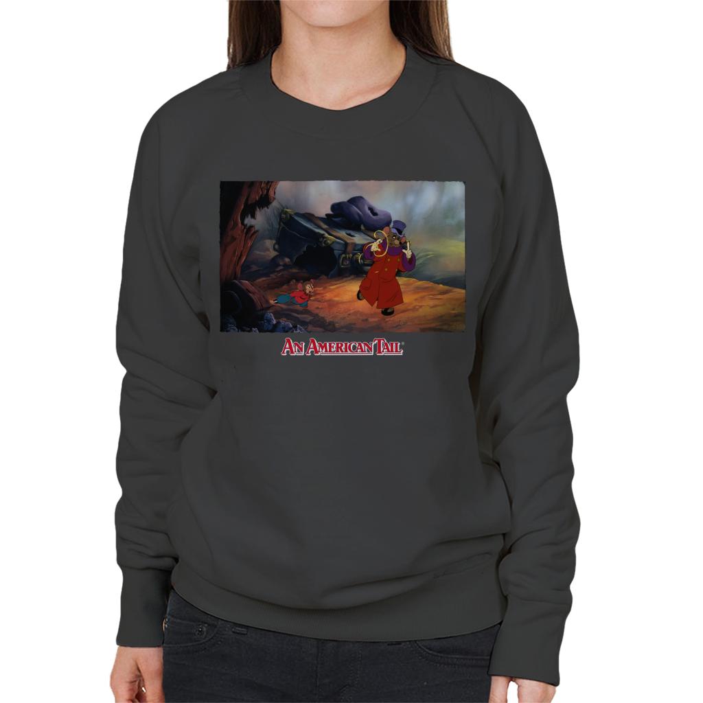 An American Tail Fieval And Warren T Rat Women's Sweatshirt-ALL + EVERY