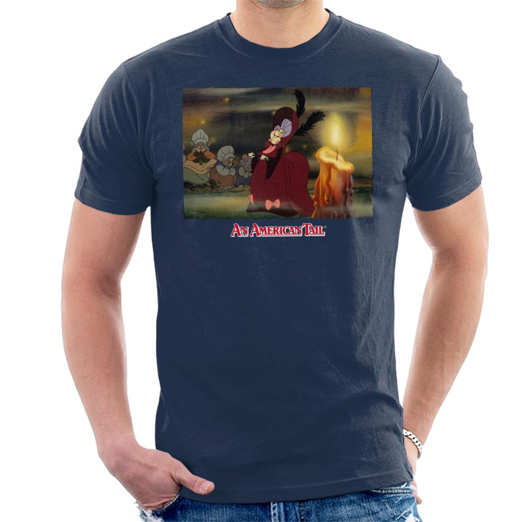 An American Tail Gussie Mausheimer Candle Men's T-Shirt-ALL + EVERY