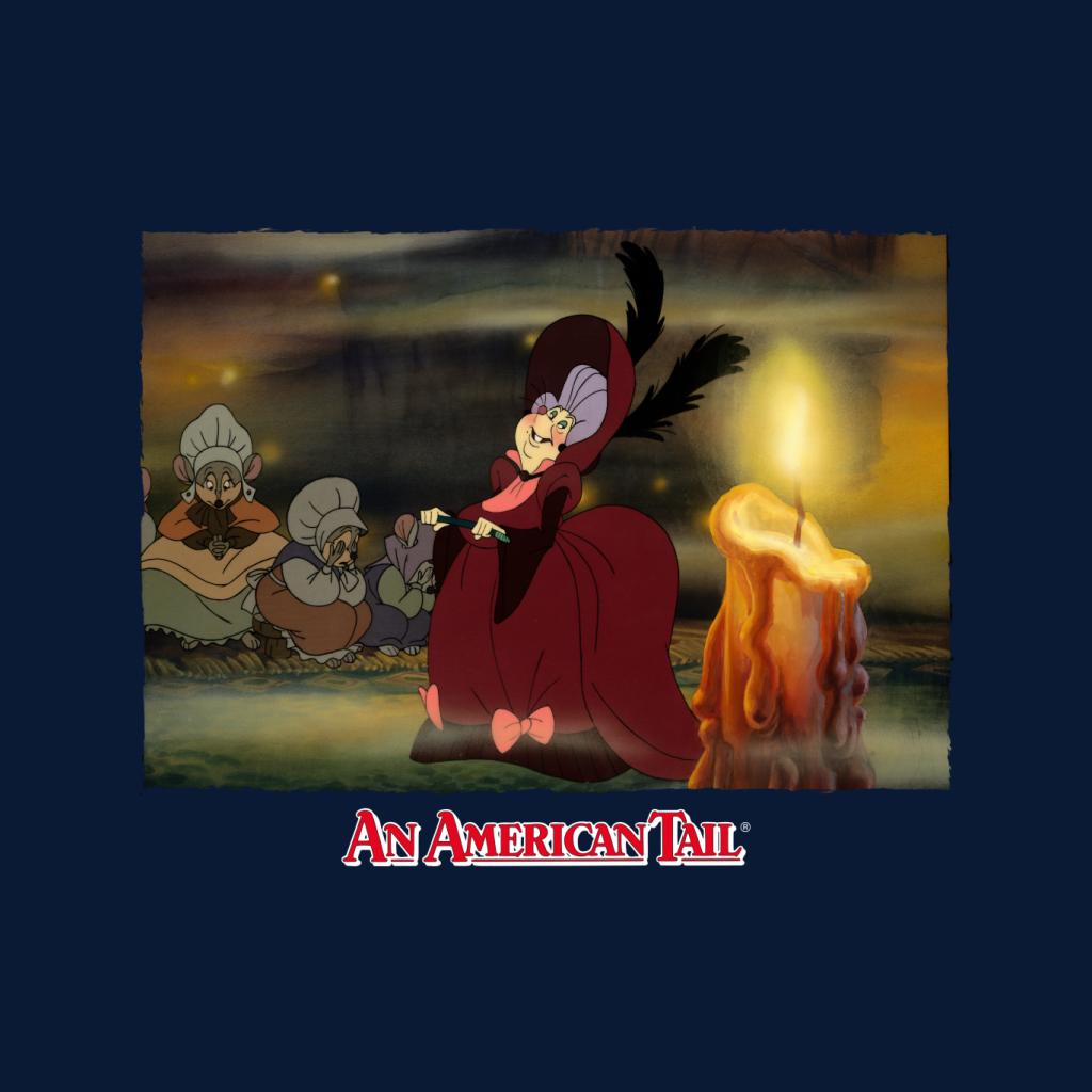 An American Tail Gussie Mausheimer Candle Women's T-Shirt-ALL + EVERY