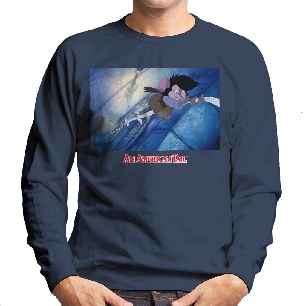 An American Tail Toni Toponi Rope Men's Sweatshirt-ALL + EVERY