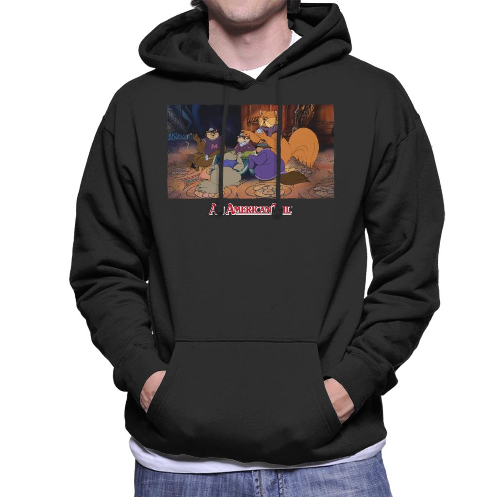 An American Tail Tiger Playing Cards Men's Hooded Sweatshirt-ALL + EVERY