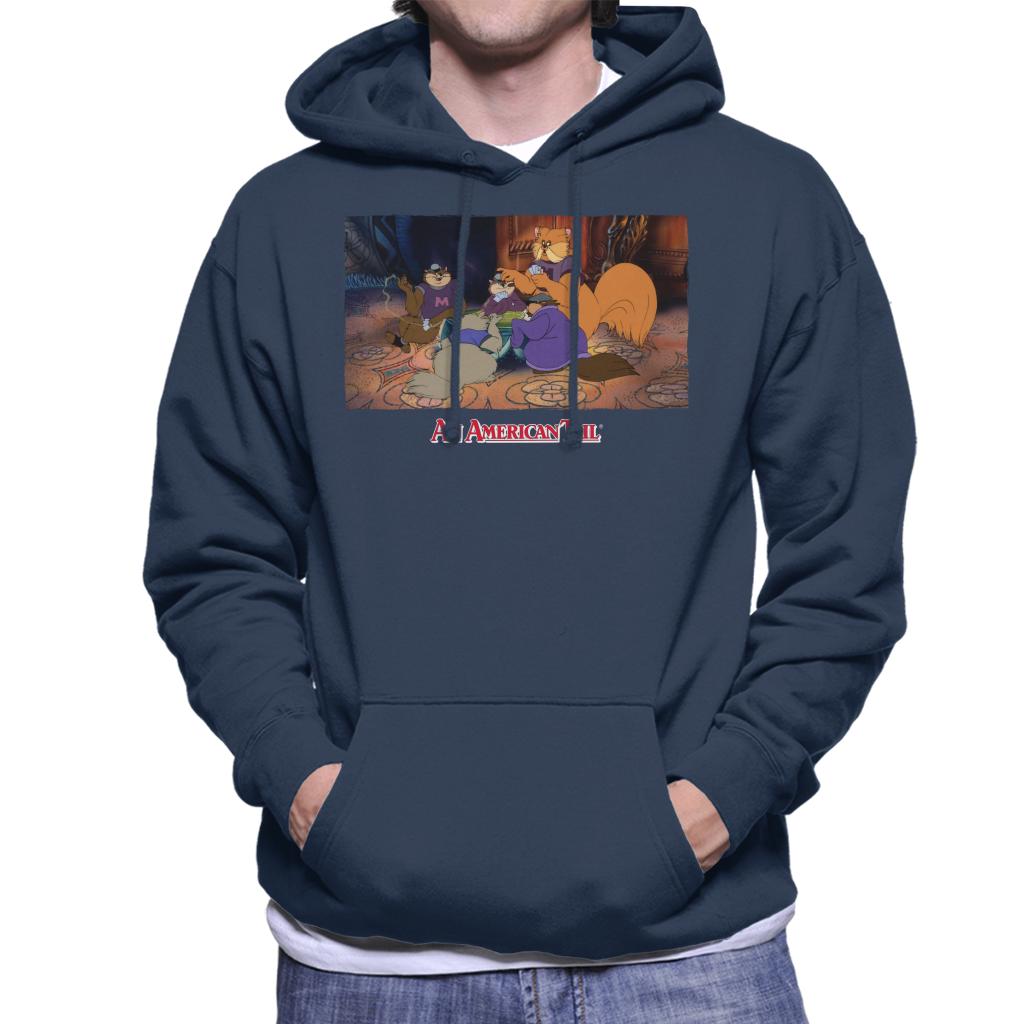 An American Tail Tiger Playing Cards Men's Hooded Sweatshirt-ALL + EVERY