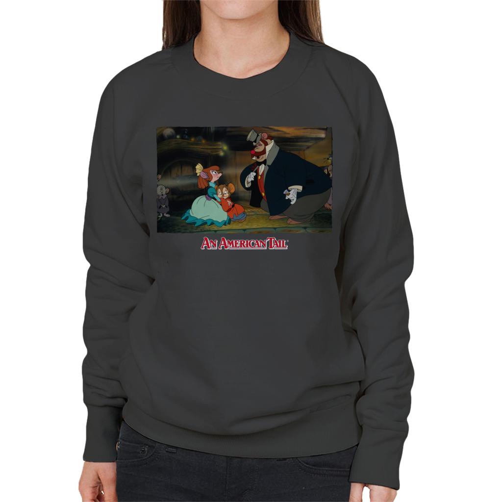 An American Tail Bridget Fieval And Honest John Women's Sweatshirt-ALL + EVERY