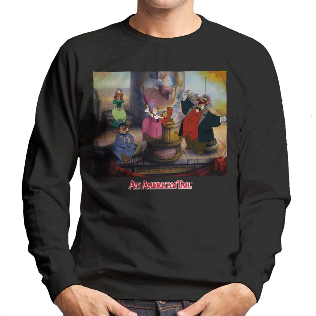 An American Tail Mausheimer Park Men's Sweatshirt-ALL + EVERY