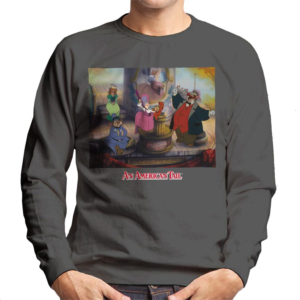 An American Tail Mausheimer Park Men's Sweatshirt-ALL + EVERY