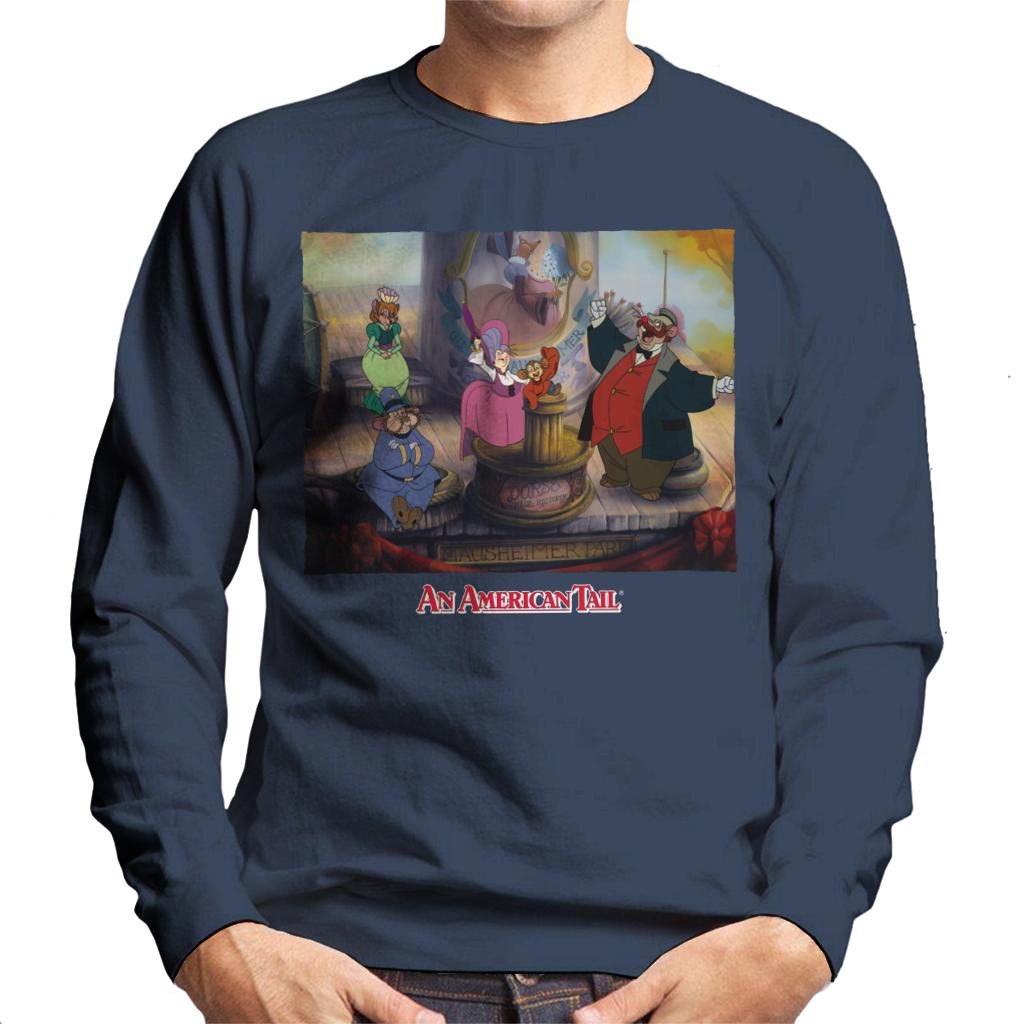 An American Tail Mausheimer Park Men's Sweatshirt-ALL + EVERY