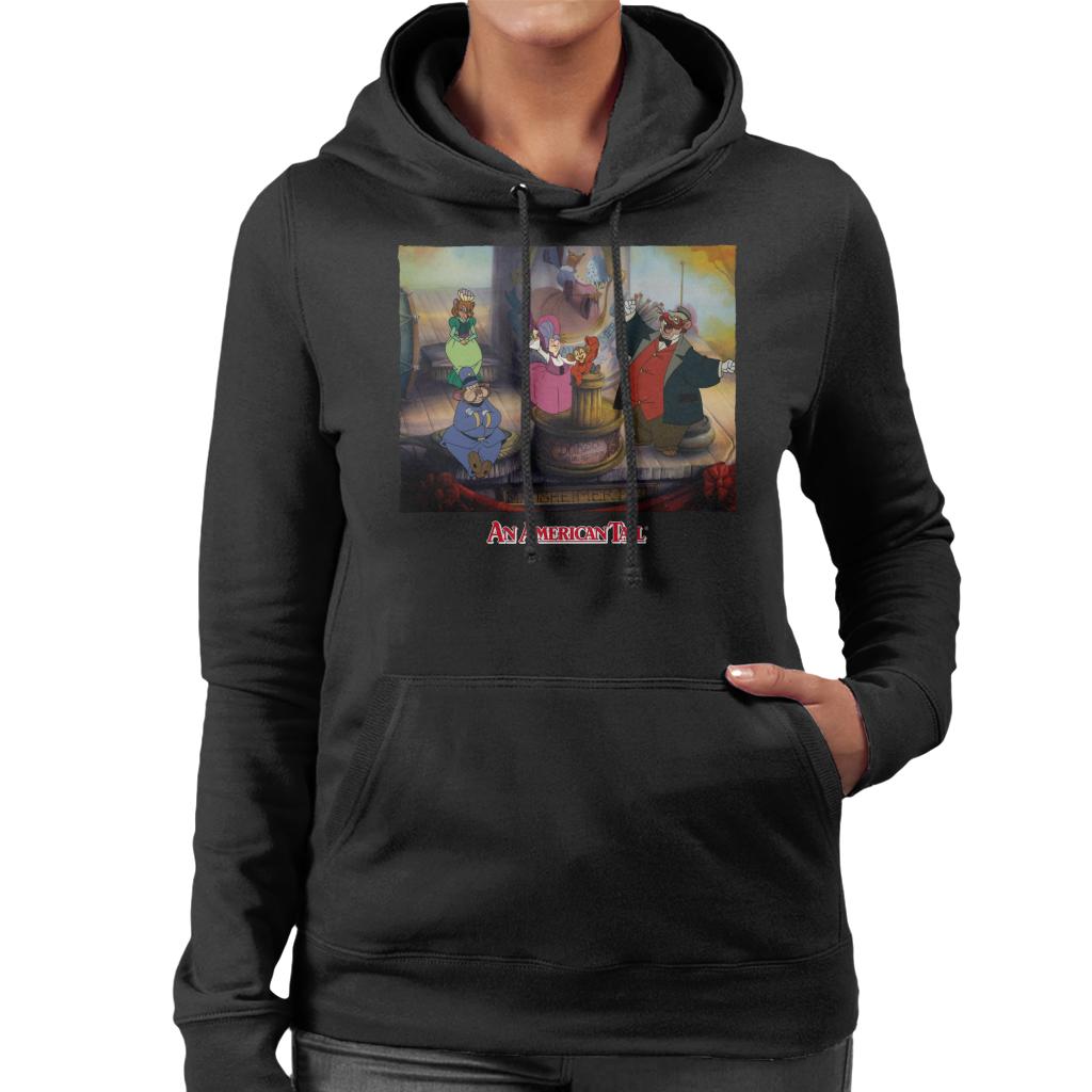 An American Tail Mausheimer Park Women's Hooded Sweatshirt-ALL + EVERY