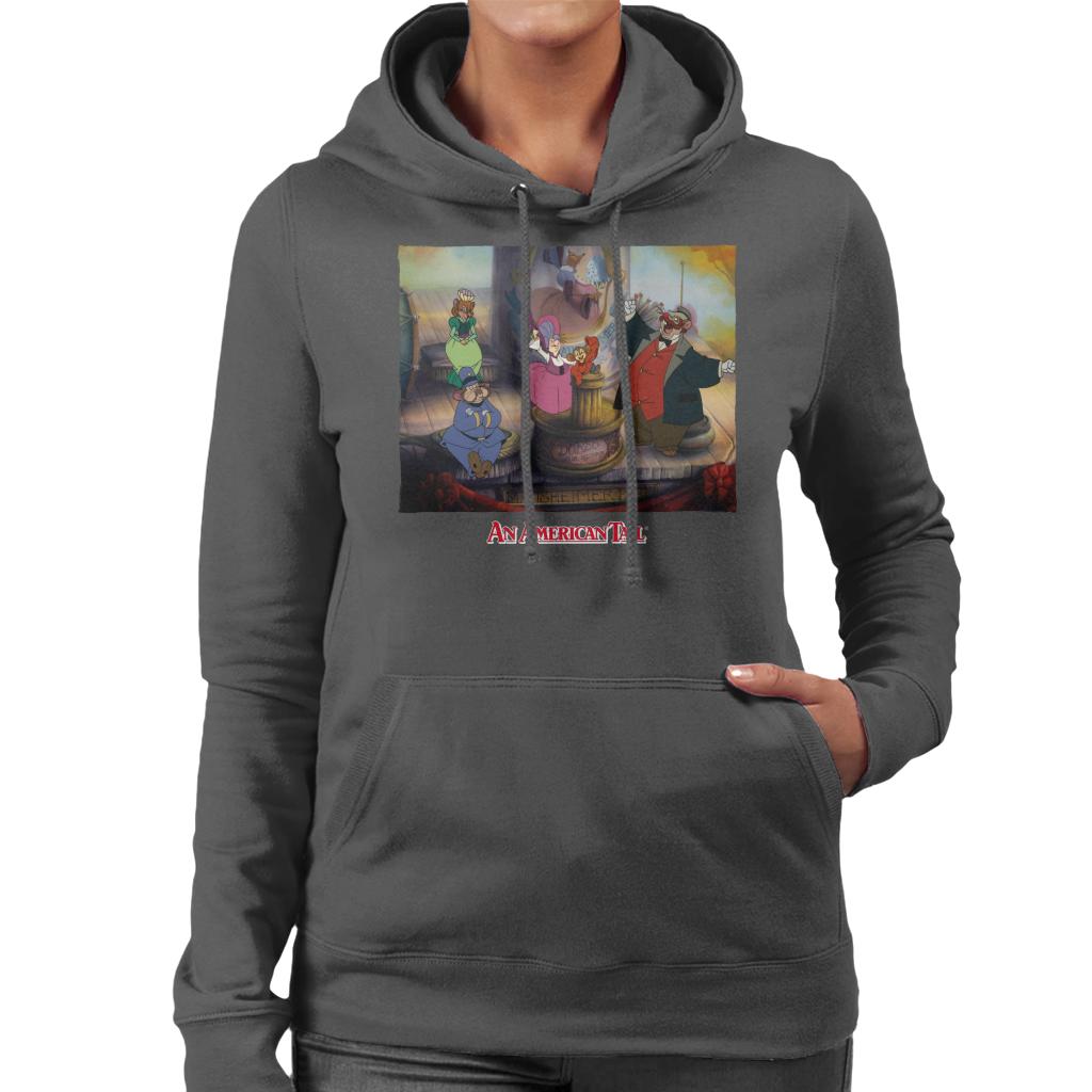 An American Tail Mausheimer Park Women's Hooded Sweatshirt-ALL + EVERY