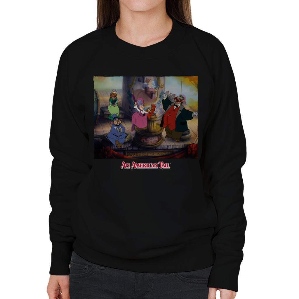 An American Tail Mausheimer Park Women's Sweatshirt-ALL + EVERY