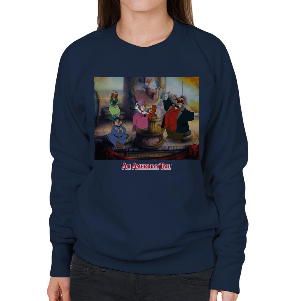 An American Tail Mausheimer Park Women's Sweatshirt-ALL + EVERY