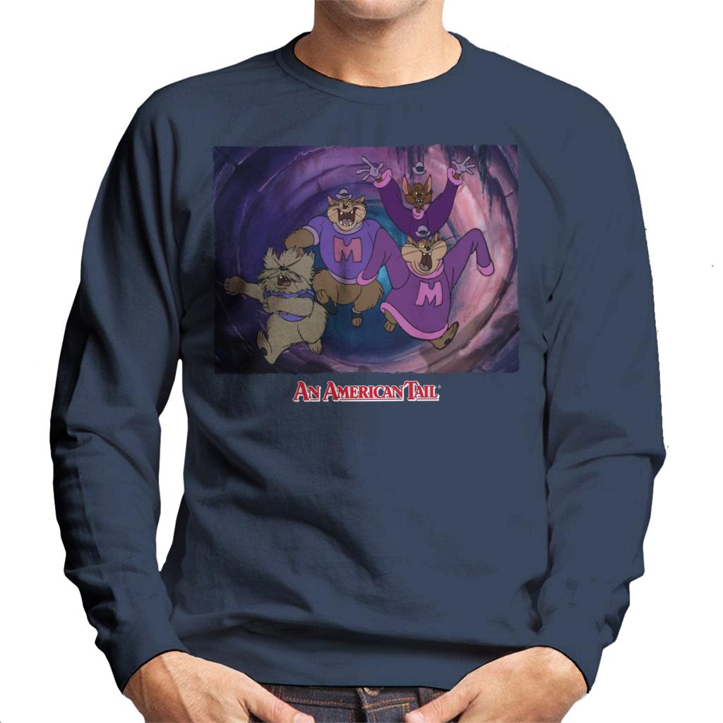 An American Tail Mott Street Maulers Men's Sweatshirt-ALL + EVERY