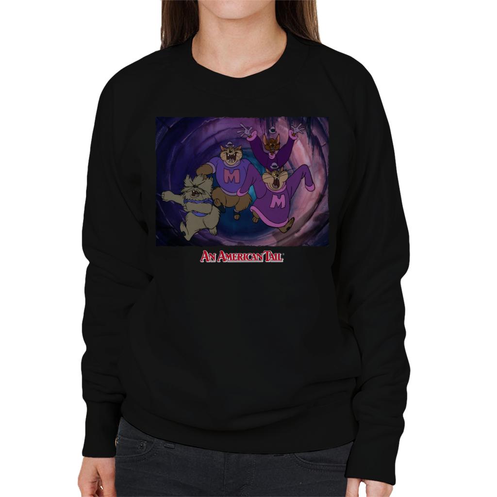 An American Tail Mott Street Maulers Women's Sweatshirt-ALL + EVERY