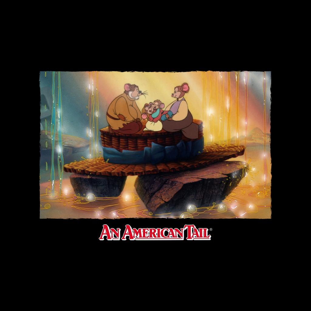 An American Tail Mousekewitz Family Men's T-Shirt-ALL + EVERY