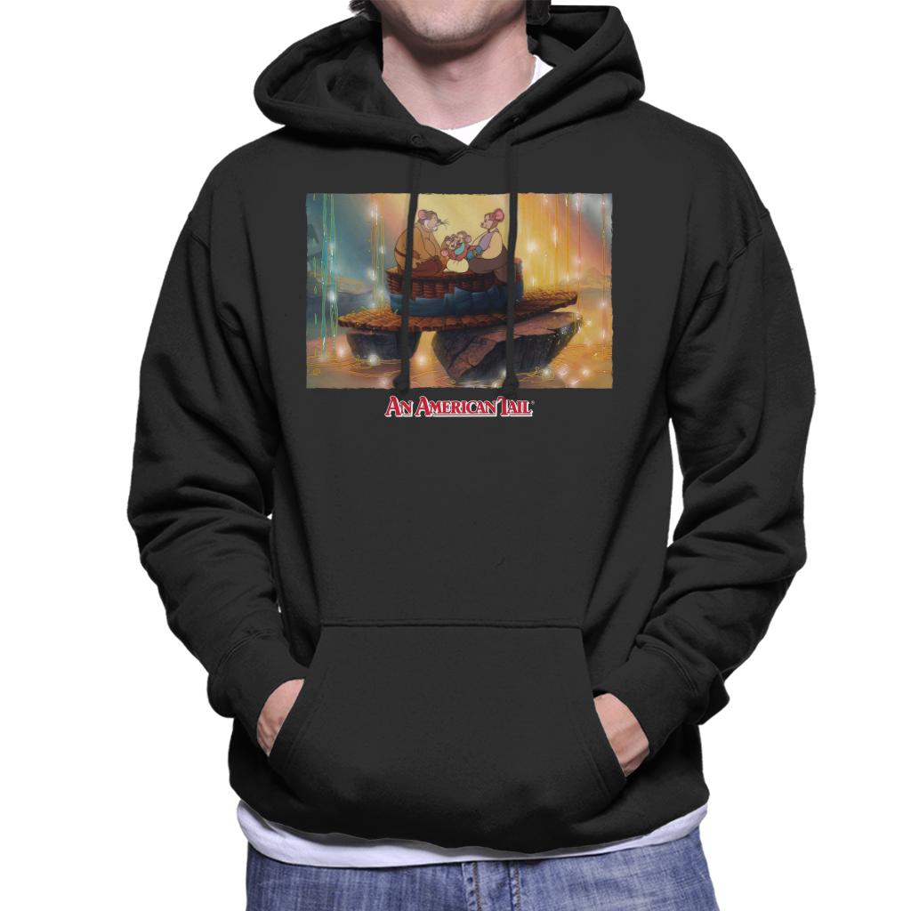 An American Tail Mousekewitz Family Men's Hooded Sweatshirt-ALL + EVERY