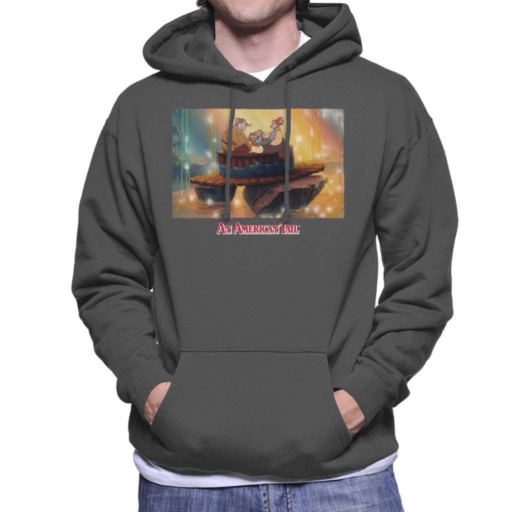 An American Tail Mousekewitz Family Men's Hooded Sweatshirt-ALL + EVERY