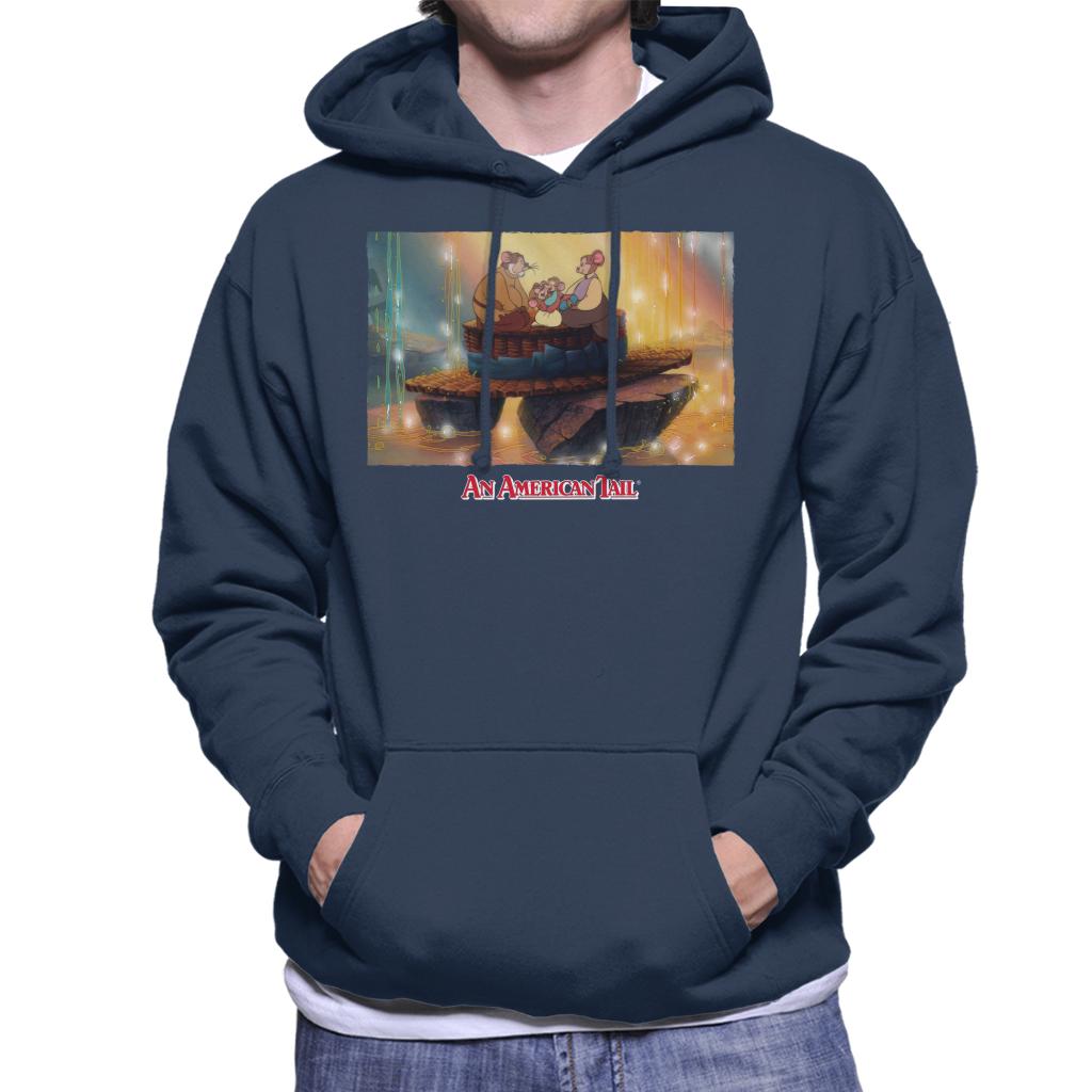 An American Tail Mousekewitz Family Men's Hooded Sweatshirt-ALL + EVERY