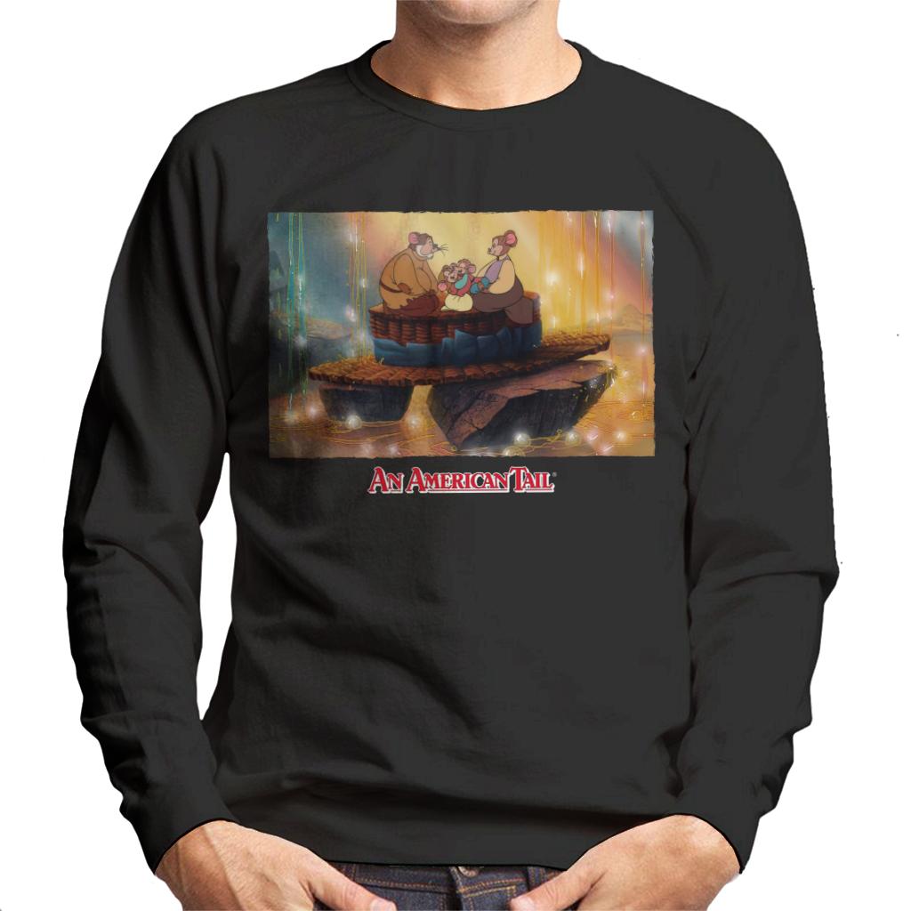 An American Tail Mousekewitz Family Men's Sweatshirt-ALL + EVERY