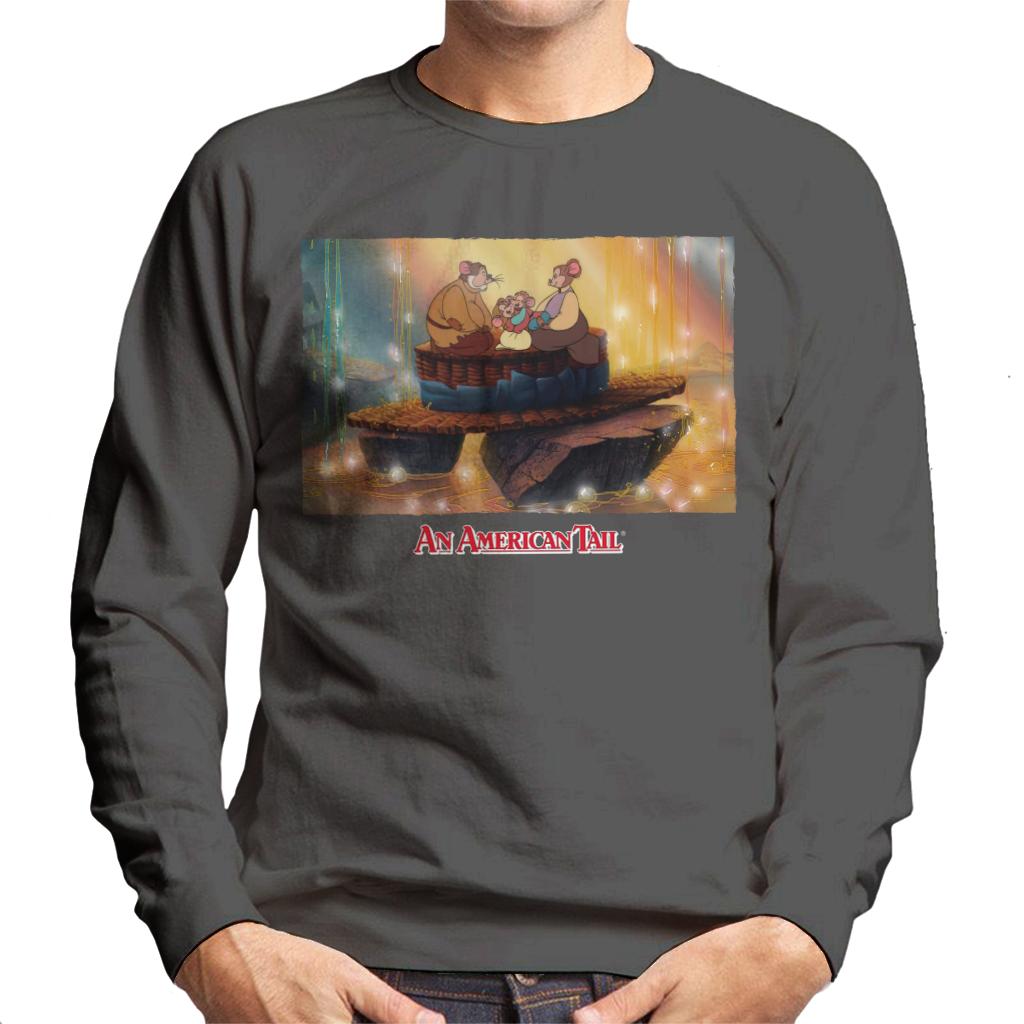 An American Tail Mousekewitz Family Men's Sweatshirt-ALL + EVERY