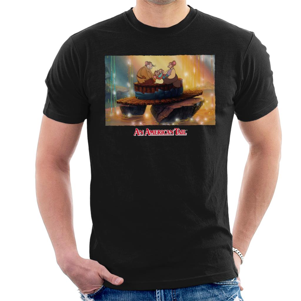 An American Tail Mousekewitz Family Men's T-Shirt-ALL + EVERY